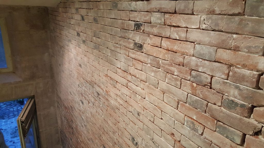Raviver un mur de briques rouge Texas Bâtiment — free download